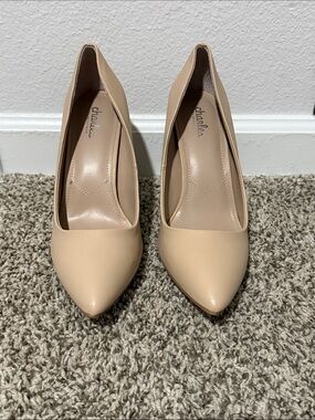 Charles by Charles David Beige Pointed Toe Heels